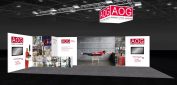 Diseñamos y rotulamos el stand de AOG