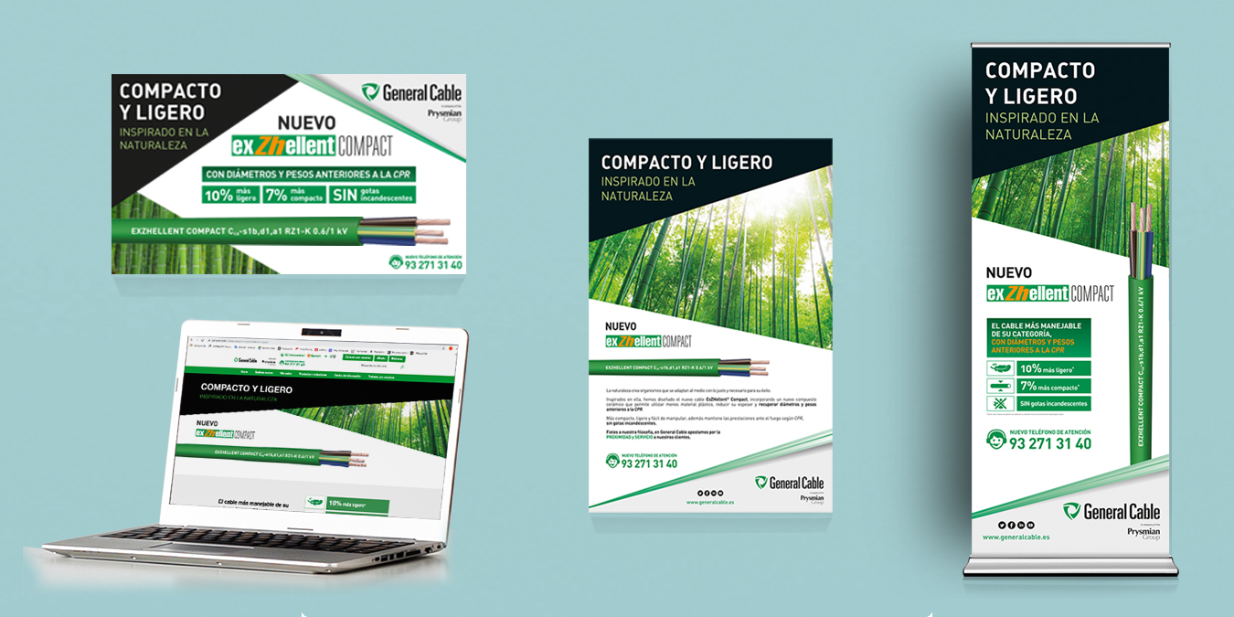 La misma imagen en todos los formatos Lanzamiento de producto